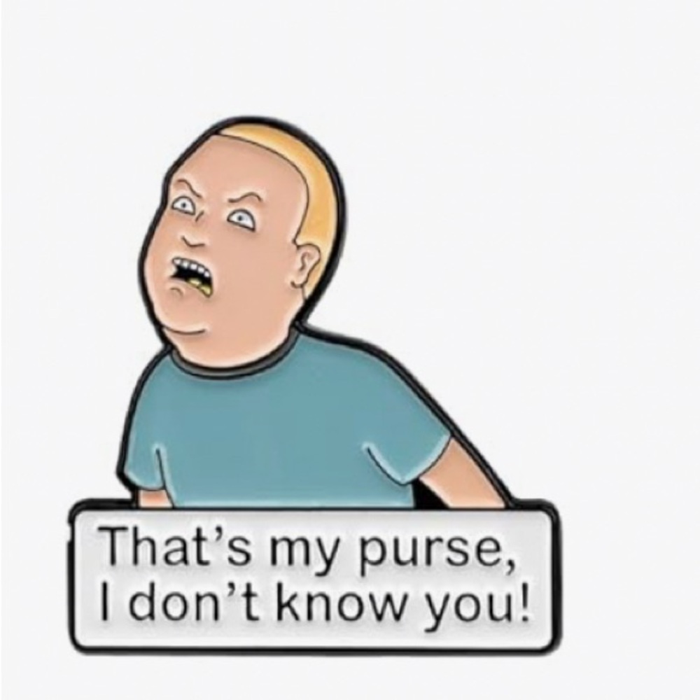 Funny Cartoon Enamel Pin